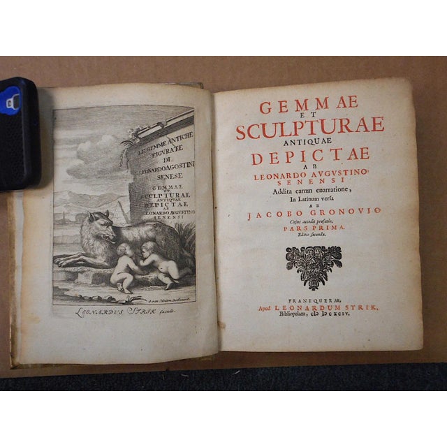 Antiquarian Book-"Gemmae Et Sculpturae Antiquae Depictae"-1694- For Sale - Image 13 of 13