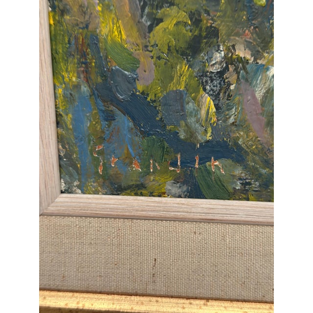 Svän Grandin, Farm, 1960s, Oil on Panel, Framed For Sale - Image 4 of 18