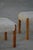 Mid-Century Modern Danish Oak Stools with Lambswool Upholstery from Henning Kjærnulf, 1950s, Set of 2 For Sale - Image 12 of 14