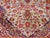 Early 20th Century Persian Kashan Rug, Hand-Knotted Wool, Floral Pattern, Turquoise & Red,6x9 For Sale - Image 17 of 18