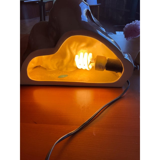 Vintage Leland Claes Puppy Dog Lamp For Sale - Image 4 of 12