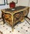 Rococo Grand French Rococo Writing Desk – Ornate Black Lacquer Desk With Gold Leaf & Bronze Details For Sale - Image 3 of 4