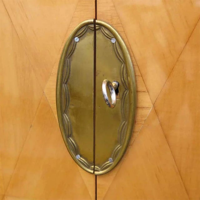 French Art Deco Sycamore Sideboard by Pierre Lucas For Sale - Image 4 of 4