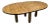 Exceptional Exotic Burl Wood Race Track Oval Dining or Conference Table For Sale
