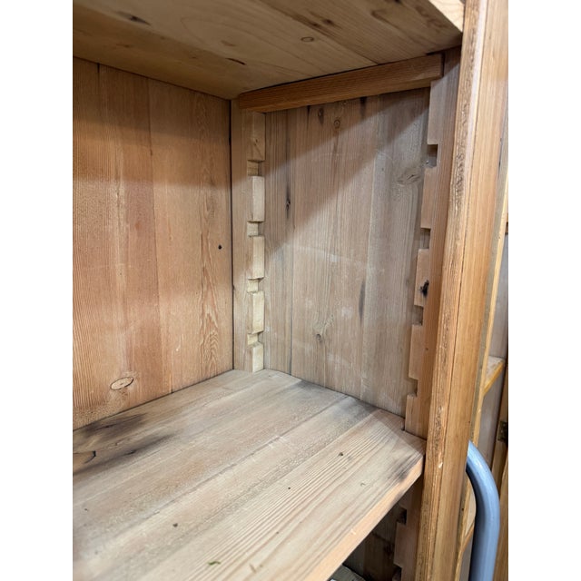 1900-1909 Pine Bookcase With Drawer For Sale - Image 11 of 12