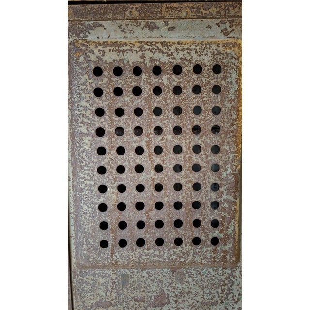5-Door Storage Locker in Metal For Sale - Image 10 of 12