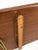Mid-Century Modern Teak and Brass Key Console, 1950s For Sale - Image 5 of 17