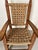 Folk Art Childrens Wooden and Rope Chair, 1900s For Sale - Image 5 of 7