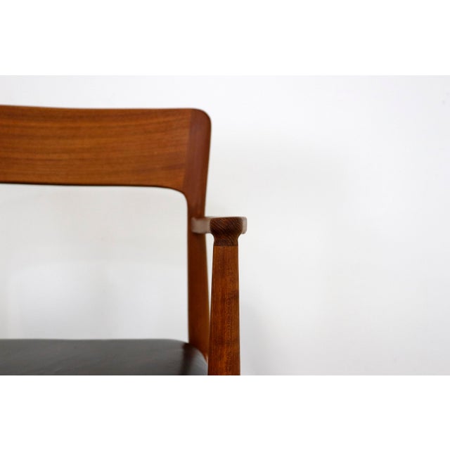 Vintage Teak Armchair by Henning Kjærnulf for Korup Stolefabrik, 1960s For Sale - Image 10 of 14