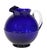 Mid-Century Modern 1930s Art Deco Cobalt Glass Ball Jug Pitcher by Cambridge Glass For Sale - Image 3 of 7