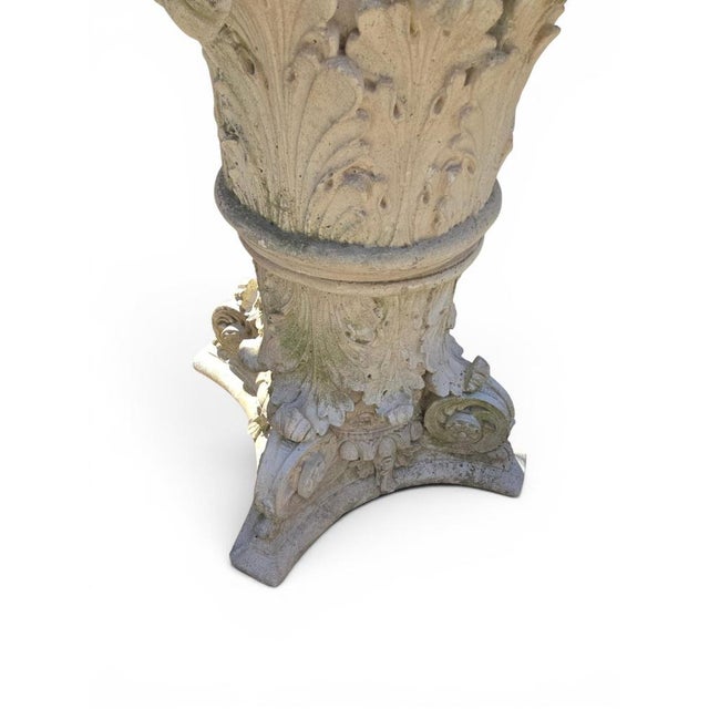 Classical Plaster Capital, 1950s For Sale - Image 6 of 11