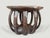 Contemporary Wabi Sabi African Round Side Table For Sale - Image 3 of 7