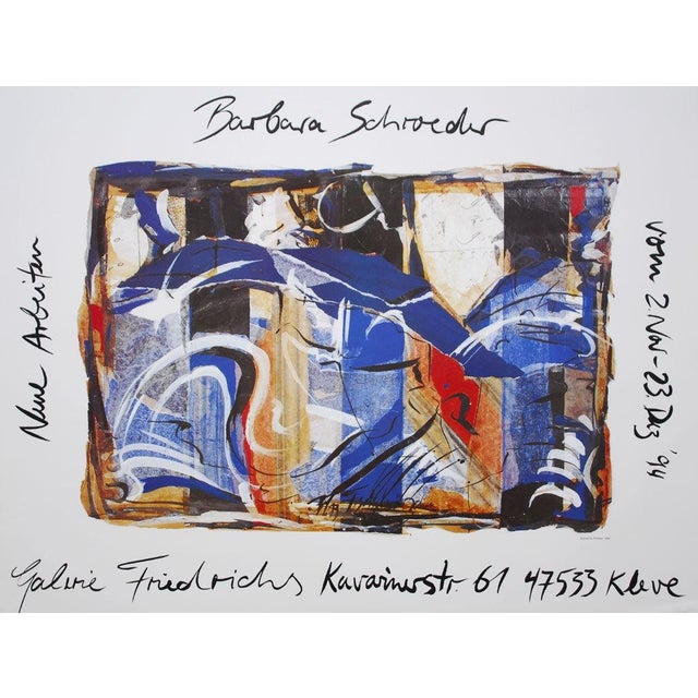 Queue de Poisson (1994) by Barbara Schroeder is a dynamic abstract composition created on the occasion of an exhibition in...