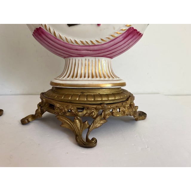 Cherry Blossom Lamps & Shades - Pair For Sale - Image 10 of 12