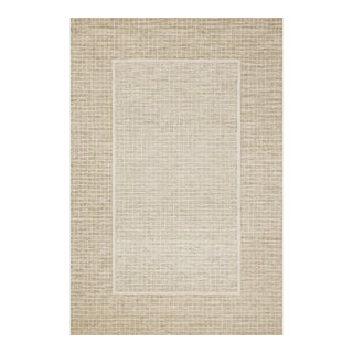 Chris Loves Julia x Loloi Briggs Wheat / Ivory 2'-6" x 7'-6" Runner Rug For Sale