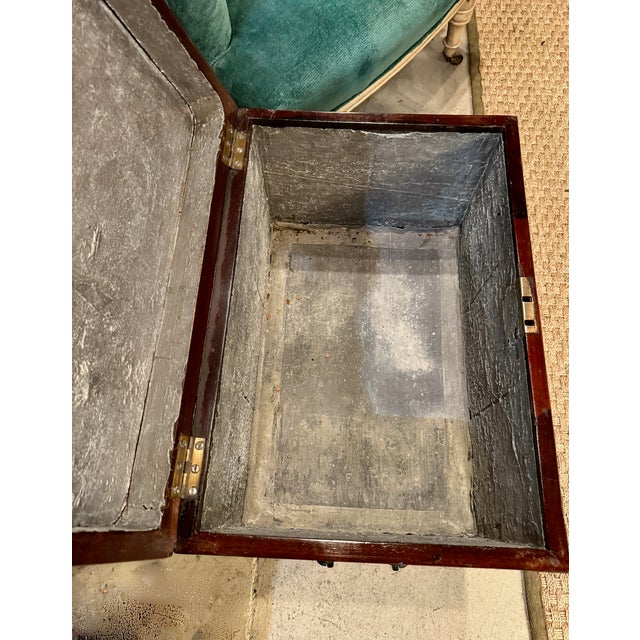 Regency Mahogany Cellarette or Wine Cooler For Sale In Los Angeles - Image 6 of 10