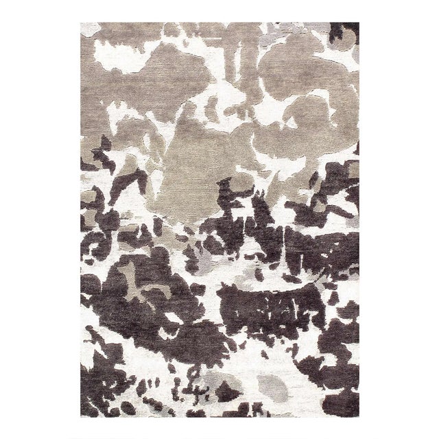 2020s Fine Hand Knotted Modern Rug For Sale - Image 5 of 5