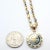 Contemporary 1970s Bulgari Zodiac Pendant Yellow Gold Steel Diamond Necklace For Sale - Image 3 of 12
