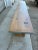 Brown 1990s Long Rustic Wooden Bench For Sale - Image 8 of 12