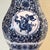 Asian Large 20.5" Heavy Blue & White Double Gourd Dragon Vase - Excellent Condition For Sale - Image 3 of 8