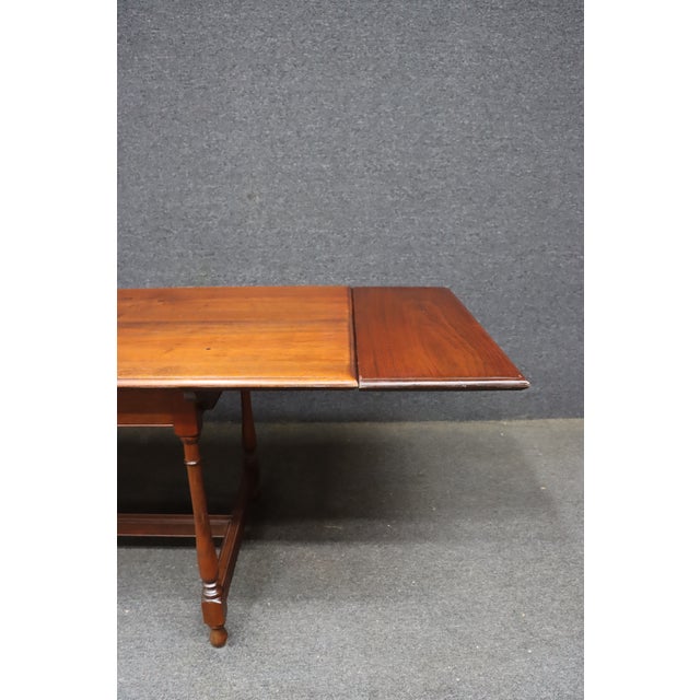 Antique Walnut Harvest Table Leaves For Sale - Image 9 of 18