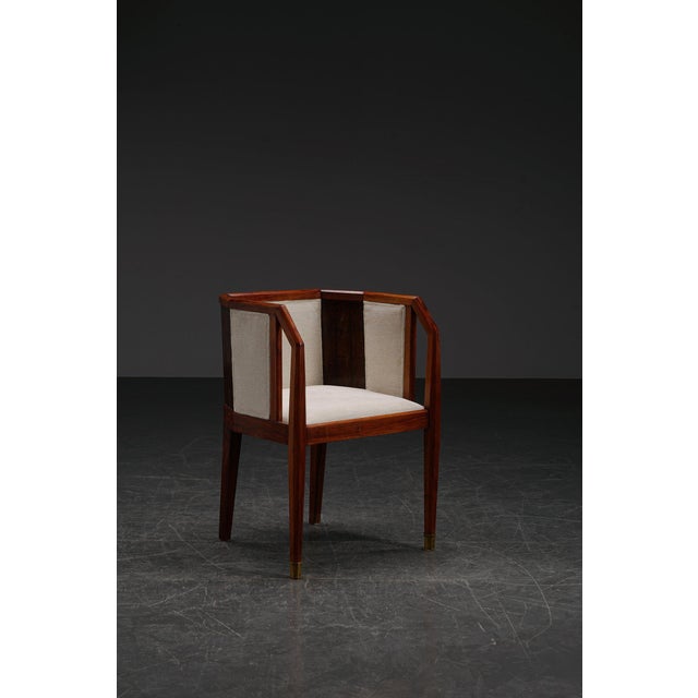 Art Deco Desk Chair, Belgium, 1930s For Sale - Image 13 of 18
