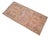 Light Pink 1970s Turkish Hand Made Small Rug Doormat Enrtyway Decor - 1'10" X 3'10" For Sale - Image 8 of 11