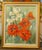 Red Elizabeth Davies, Floral Still Life, 1980, Oil on Canvas For Sale - Image 8 of 15