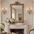 A fine 19th century French Louis XVI style mirror retaining its original gold leaf, with beautifully balanced Neoclassical...