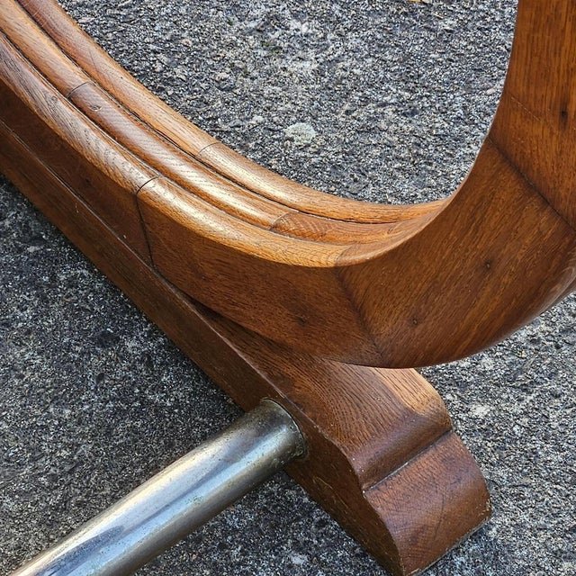 Antique Art Deco French Extendable Dining Table, 1920s For Sale - Image 11 of 18