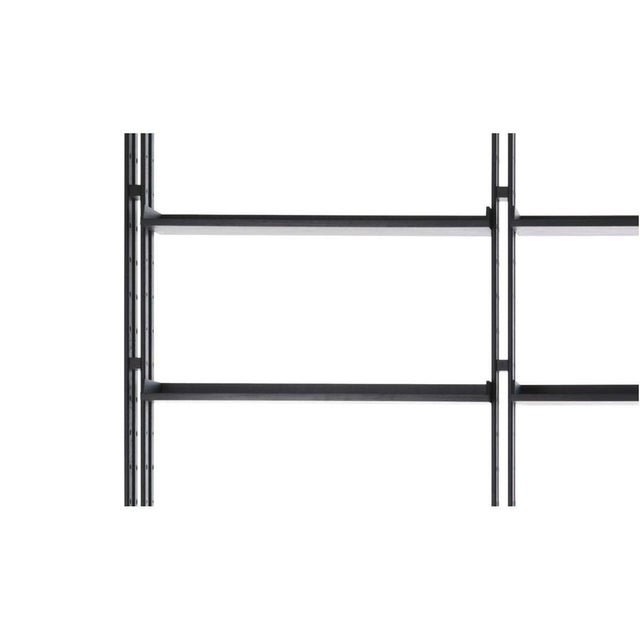 Infinito Modular Bookcase in Black Stain Wood by Franco Albini for Cassina For Sale - Image 9 of 14