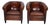 Vintage Dutch Cognac Leather Club Chairs, 1970s, Set of 2 For Sale