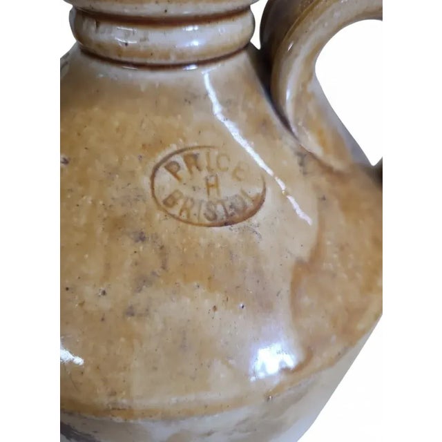 Antique English Salt-Glazed Spirits Jug — Daniel G. Hall, Oxford (Price Bristol) For Sale - Image 4 of 8