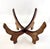 Vintage Hammered Brass Jardiniere With Carved Wooden Stand For Sale In Little Rock - Image 6 of 9