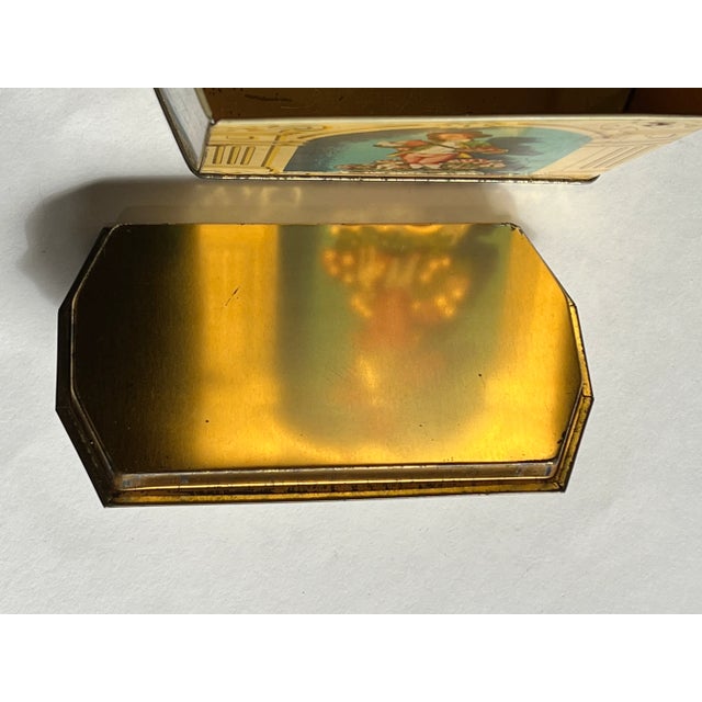 Blue Murray Allen Regal Crown Great Britain Confections Candy Advertising Tin For Sale - Image 8 of 11