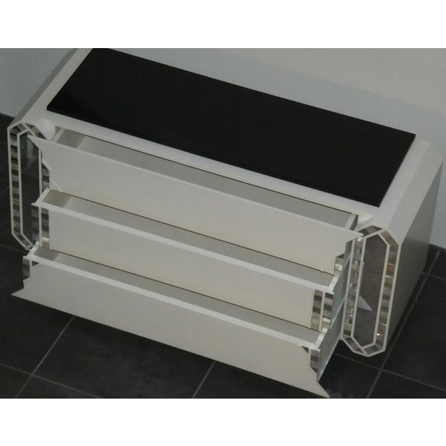 Wood Sofa and Chest of Drawers by Manuel Da Costa for Arpex, Italy, 1980s, Set of 2 For Sale - Image 7 of 18