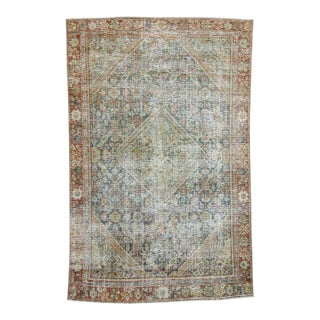 Turkish Vintage Anatolian Rug 4'2" x 6'7" #17606 For Sale