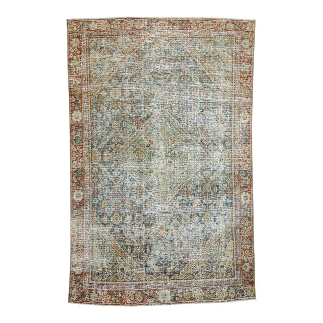 Turkish Vintage Anatolian Rug 4'2" x 6'7" #17606 For Sale