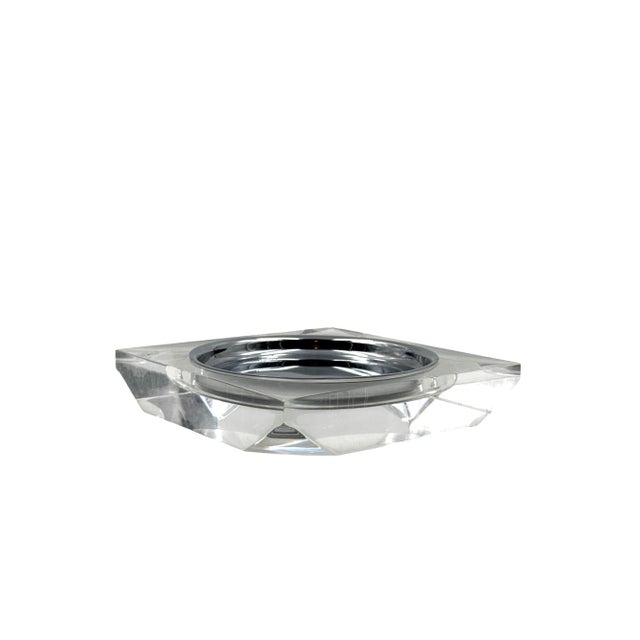 1970s Hollywood Regency Lucite Smoking Set, Italy 1970 For Sale - Image 5 of 11