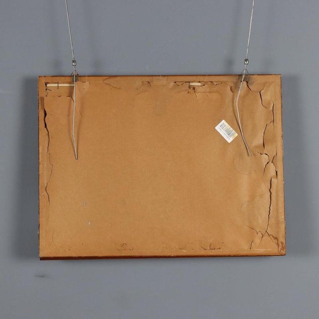 Giuseppe Viviani, Scenes with House Including Double-Sided Artwork, Oil Paintings, Set of 2 For Sale - Image 10 of 11