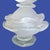 Vintage Satin Glass Centerpiece in the Style of Lalique For Sale - Image 13 of 16