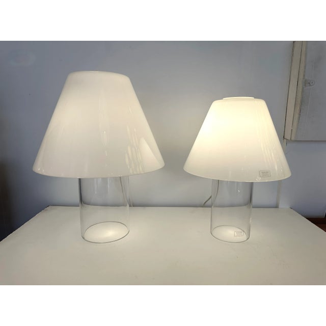 1980s Lamp Full Murano Glass Shade by Murano Due, Italy, 1980s For Sale - Image 5 of 10