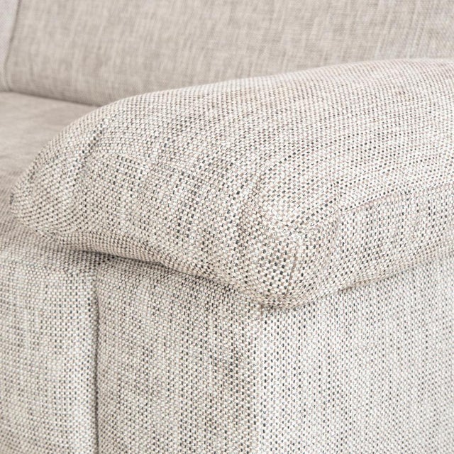Fabric Corner Sofa in Light Grey from Ewald Schillig For Sale - Image 5 of 13