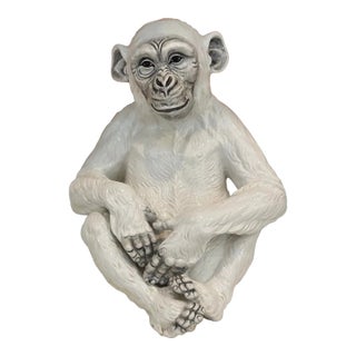 1970s Vintage Ceramic Monkey Made in Italy For Sale