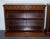 Vintage Edwardian Style Sheraton Dwarf Open Bookcase Adjustable Shelves, Set of 2 For Sale - Image 3 of 18