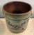 Antique 19th Century American Stoneware Crock or Jardiniere With Blue Eagle Folk Art Decoration For Sale - Image 12 of 12