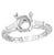 Platinum Egl Certified 1.10 Ct Round Ideal Cut Heart & Arrow Diamond Tacori Setting Plat For Sale - Image 8 of 8