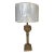 Vintage Mid 20th Century Alter Stick Made Into Lamp With Gold Leaf For Sale