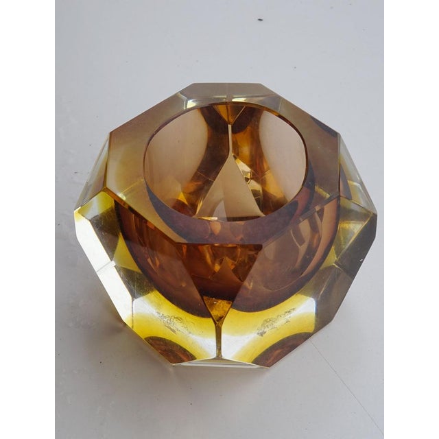 Murano Glass Cognac Bowl, 1960s For Sale - Image 6 of 7