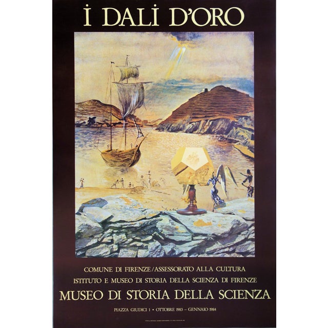 I Dali d’Oro Poster after Salvador Dali For Sale